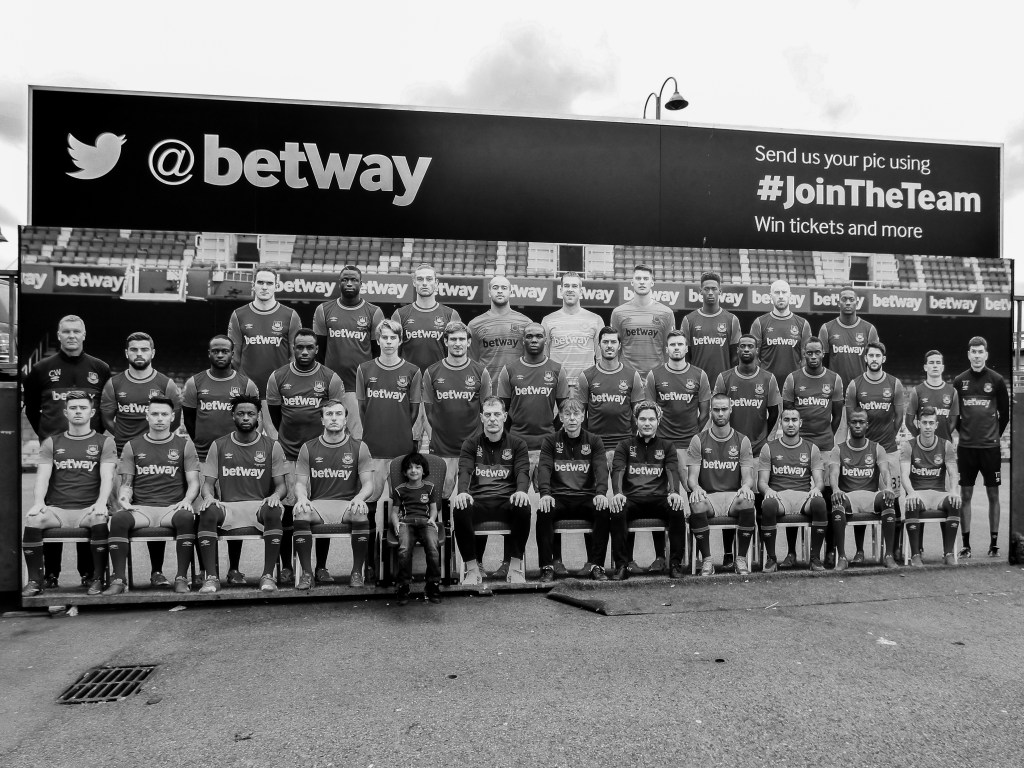 My son, Musa, part of the team