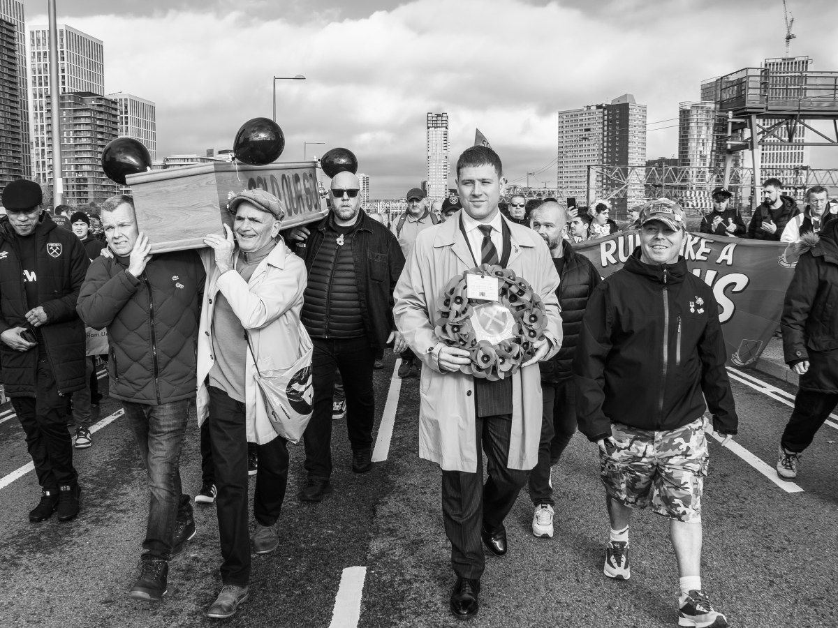 West Ham Utd Hold On To Beat Burnley As Protesting Fans Mourn The Death of Hammers Soul by Club&nbsp;Owners